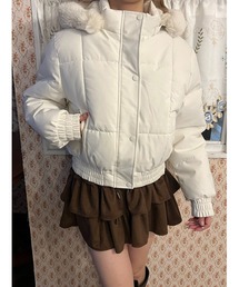 PHILLY（フィリー）の「《2way》ファーフードパファーブルゾン（ブルゾン）」