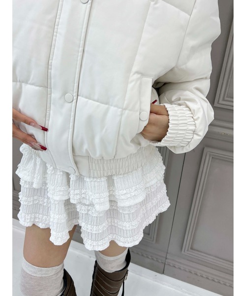 PHILLY（フィリー）の「《2way》ファーフードパファーブルゾン（ブルゾン・レディース・ブラック/アイボリー・FREE）」の18枚目の写真