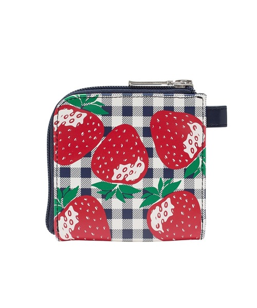 MILKFED.（ミルクフェド）の「STRAWBERRY WALLET（財布・レディース・ブラック/ライトブルー/ネイビー・ONE SIZE）」の16枚目の写真