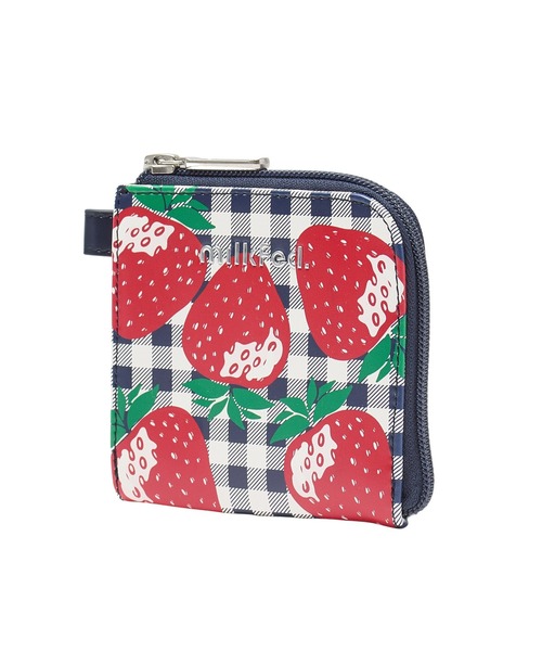 MILKFED.(ミルクフェド)の「STRAWBERRY WALLET(財布・レディース・ブラック/ライトブルー/ネイビー・ONE SIZE)」の20枚目の写真