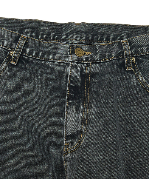WKNDRS（ウィーキャンドース）の「PIERROT DENIM PANTS (D.GREY)（デニムパンツ・レディース・その他・SMALL/MEDIUM/LARGE/X-LARGE）」の3枚目の写真