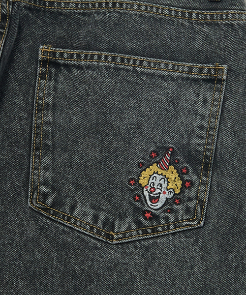 WKNDRS（ウィーキャンドース）の「PIERROT DENIM PANTS (D.GREY)（デニムパンツ・レディース・その他・SMALL/MEDIUM/LARGE/X-LARGE）」の6枚目の写真