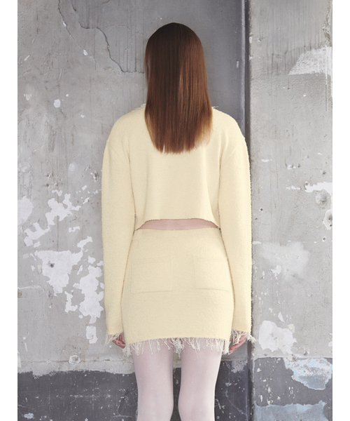 Kijun(キジュン)の「Sun Crochet Knit Jacket Yellow(その他アウター・レディース・その他・MEDIUM)」の3枚目の写真