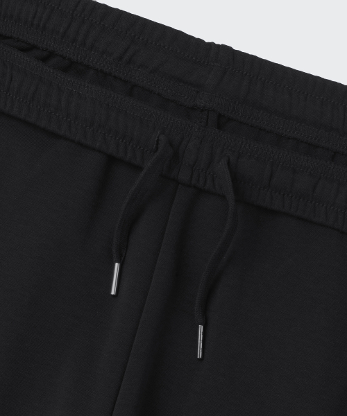 MUSINSA STANDARD（ムシンサスタンダード）の「[クールタンダード] ボクサーフィット スウェットショーツ [ブラック]（その他パンツ・メンズ・その他・XX-LARGE/XXX-LARGE/LARGE/MEDIUM/SMALL/X-LARGE）」の4枚目の写真