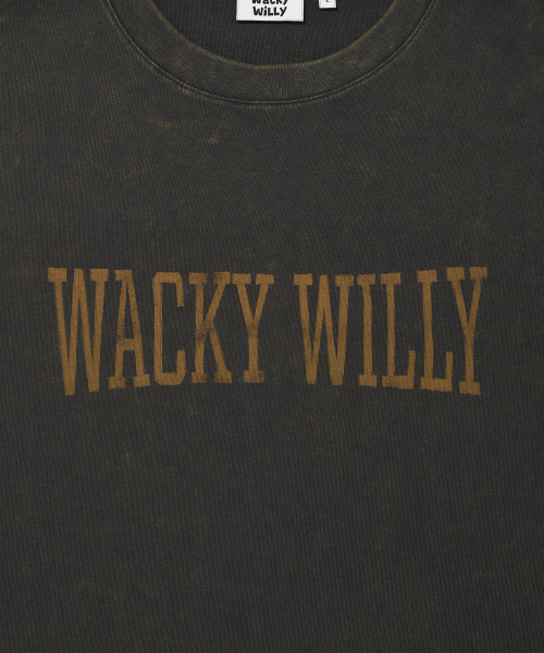 Wacky WiLLy(ワッキーウィリー)の「ピグメントダイ 半袖Tシャツ チャコール(Tシャツ/カットソー・レディース・その他・SMALL/MEDIUM/X-LARGE/LARGE)」の5枚目の写真