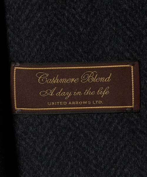 A DAY IN THE LIFE UNITED ARROWS(アデイインザライフユナイテッドアローズ)の「カシミヤブレンド ヘリンボーン チェスターコート<A DAY IN THE LIFE>(チェスターコート・メンズ・その他1・M/XL/S/L)」の19枚目の写真