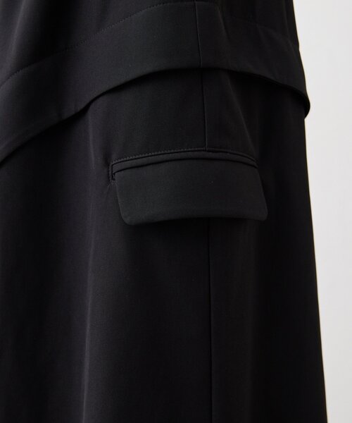 ear PAPILLONNER（イアパピヨネ）の「カーブラインスカート【SUM1 STYLE】（スカート・レディース・ブラック・FREE）」の21枚目の写真