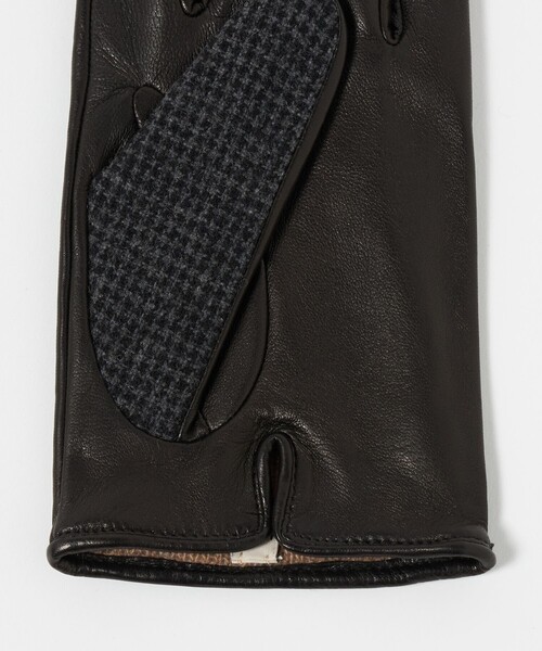 UNITED ARROWS(ユナイテッドアローズ)の「ヘリンボーン コンビ グローブ(手袋・メンズ・ダークグレー・8h/8)」の5枚目の写真