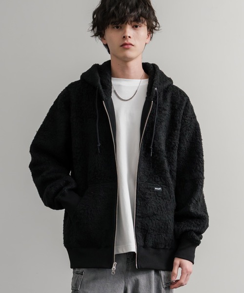 セール】HUF ハフ CORSO HEAVYWEIGHT F/Z HOODIE オーバーサイズ