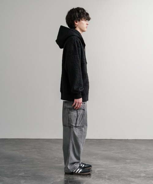 セール】HUF ハフ CORSO HEAVYWEIGHT F/Z HOODIE オーバーサイズ