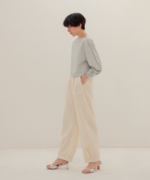 DRESSLAVE（ドレスレイブ）の「stardust urake pullover(スターダスト裏毛プルオーバー)（スウェット・レディース・レモンイエロー/ホワイト・38）」の11枚目の写真