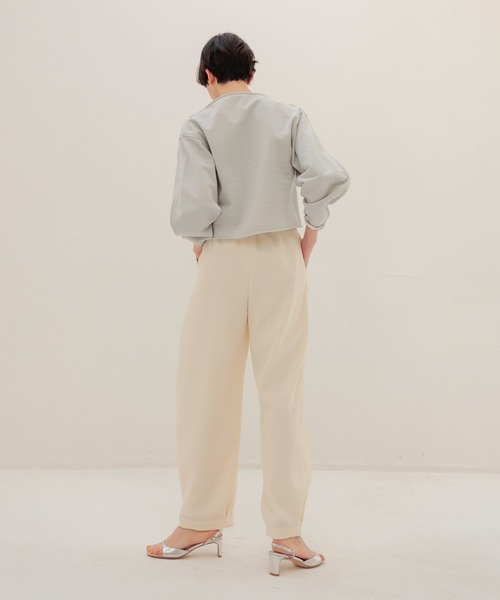 DRESSLAVE（ドレスレイブ）の「stardust urake pullover(スターダスト裏毛プルオーバー)（スウェット・レディース・レモンイエロー/ホワイト・38）」の12枚目の写真