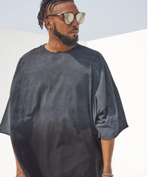 TENER（テネル）の「Half Spray Box T-Black（Tシャツ/カットソー）」