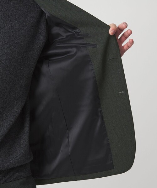 セール】A+ ポリエステルツイード 2B スタンダード 2P ジャケット