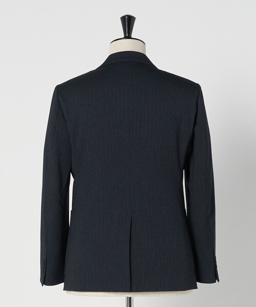 新品未使用 the highlights ネイビーブラック　テーラードジャケット black-label-ss23-13516359-s-