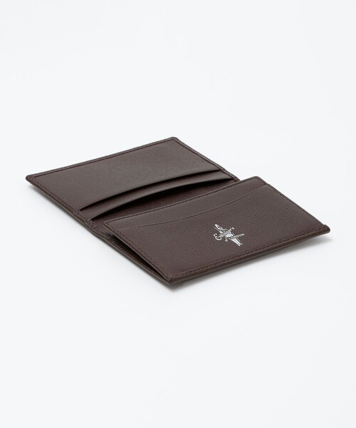 SHIPS(シップス)の「【SHIPS別注】ETTINGER: モロッコレザー カードケース(名刺入れ・メンズ・ブラウン・ONE SIZE)」の4枚目の写真