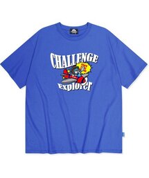 CHALENGE PILOT GRAPHIC Tシャツ - ブルー