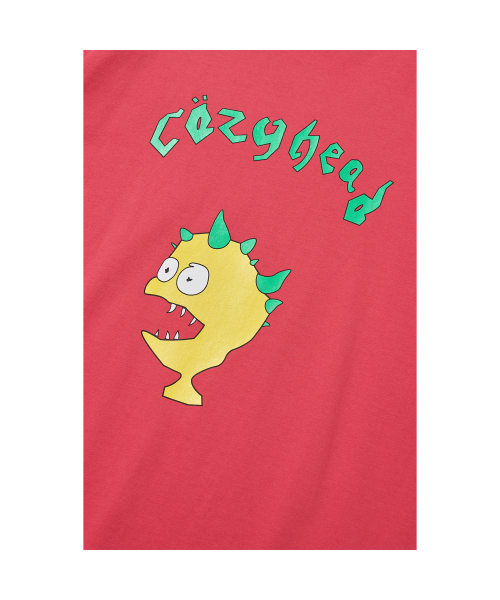 THE SCOT WRECK(ザ スコットレック)の「COZY HEAD (Red)(Tシャツ/カットソー・レディース・レッド・MEDIUM/LARGE/X-LARGE)」の4枚目の写真