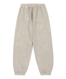 SUNDAY PATCH SWEATPANT BEIGE