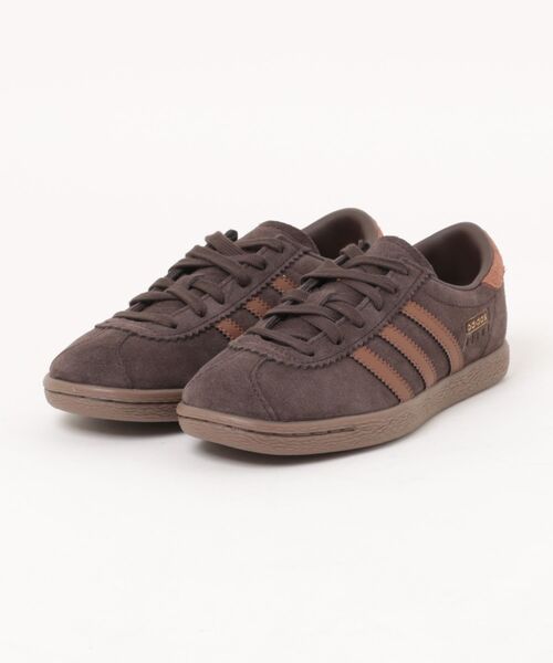 adidas(アディダス)の「ADIDAS アディダス STADT シュタット KI1412 ABC-MART限定 *DARK/PREL/GUM5(スニーカー・メンズ・ブラウン・22.0cm/22.5cm/23.0cm/23.5cm/24.0cm/24.5cm/25.0cm/25.5cm/26.0cm/26.5cm/27.0cm/27.5cm/28.0cm/28.5cm/29.0cm/30.0cm)」の2枚目の写真