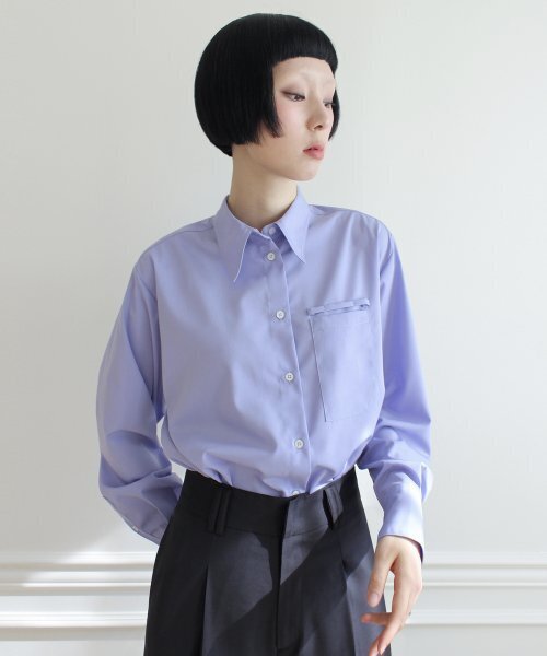 RUBATI(ルバティ)の「Signature Work Shirt (BLUE)(シャツ/ブラウス・レディース・その他・size1)」の2枚目の写真