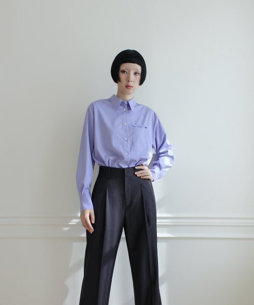 RUBATI(ルバティ)の「Signature Work Shirt (BLUE)(シャツ/ブラウス・レディース・その他・size1)」の4枚目の写真