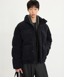 TNGT（ティーエヌジーティー）の「European-goose Corduroy Down Jumper (Dark Navy) TNJU5F206N2（ダウンジャケット/コート）」