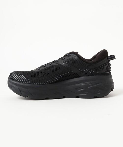 HOKA(ホカ)の「HOKA / BONDI 7(スニーカー・メンズ・ブラック・29.0cm/28.5cm/28.0cm/27.5cm/27.0cm/26.5cm/26.0cm/25.5cm)」の2枚目の写真