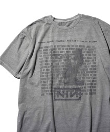 C.E.L.STORE | THRIFTY LOOK / スリフティールック PIGMENT"NINE INCH NAILS"TEE ナインインチネイルズ バンドTシャツ ピグメント加工(Tシャツ/カットソー)
