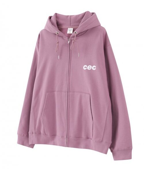 chancechance(チャンスチャンス)の「CEC ZIP-UP フードパーカー(ピンク/裏起毛)(パーカー・メンズ・その他・FREE)」の1枚目の写真