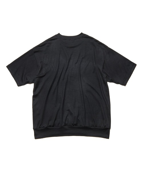 SOPHNET.(ソフネット)の「WASHABLE WOOL S/S TOP(Tシャツ/カットソー・メンズ・グリーン/ブラウン/ライトグレー/ブラック・4/3/2/5/1)」の11枚目の写真