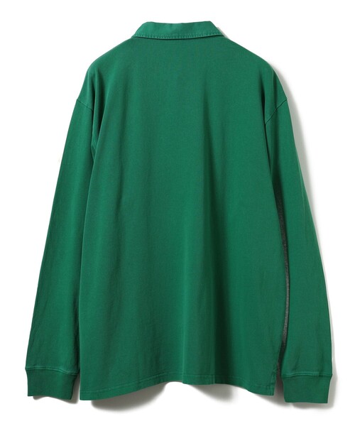 Champion(チャンピオン)の「【別注】Champion / Rugger Shirt(ポロシャツ・メンズ・グリーン/ブラック・L/M/S/XL)」の4枚目の写真