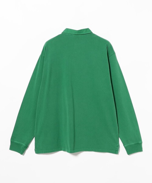 Champion（チャンピオン）の「【別注】Champion / Rugger Shirt（ポロシャツ・メンズ・グリーン/ブラック・L/M/S/XL）」の13枚目の写真