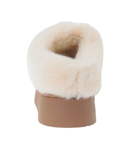 Green　Parks（グリーンパークス）の「・minia フェイクムートンスリッポン（ブーツ・レディース・グレー/ブラウン/キャメル・M/L）」の9枚目の写真