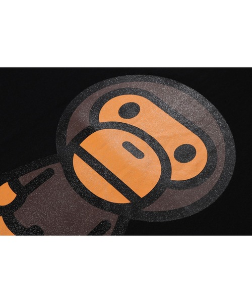 A BATHING APE(アベイシングエイプ)の「GLITTER BIG BABY MILO TEE(Tシャツ/カットソー・メンズ・ブラック・XXX-LARGE/X-LARGE/XX-LARGE/SMALL/LARGE/MEDIUM)」の2枚目の写真