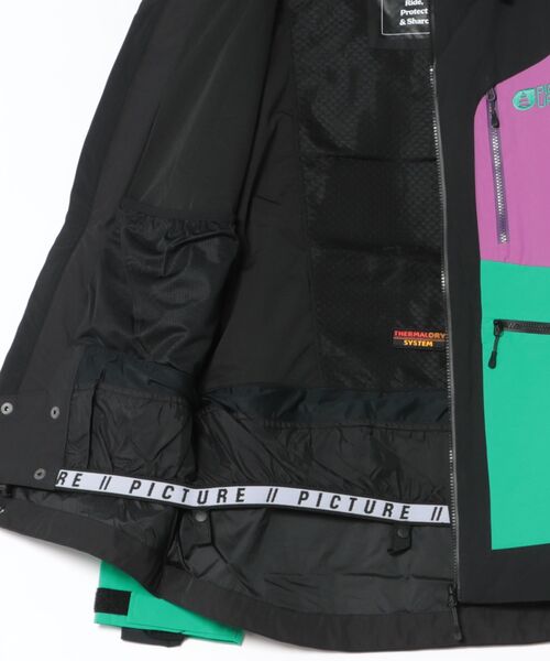 PICTURE ORGANIC CLOTHING(ピクチャーオーガニッククロージング)の「【PICTURE/ピクチャー】NAIKOON JKT スキー スノーボードウエア 防水性:20,000mm(その他アウター・メンズ・ピンク系その他・MEDIUM/LARGE/X-LARGE)」の2枚目の写真