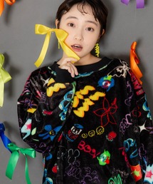 ScoLar（スカラー）の「153780：3柄展開両面フランネルプルオーバー（Tシャツ/カットソー）」