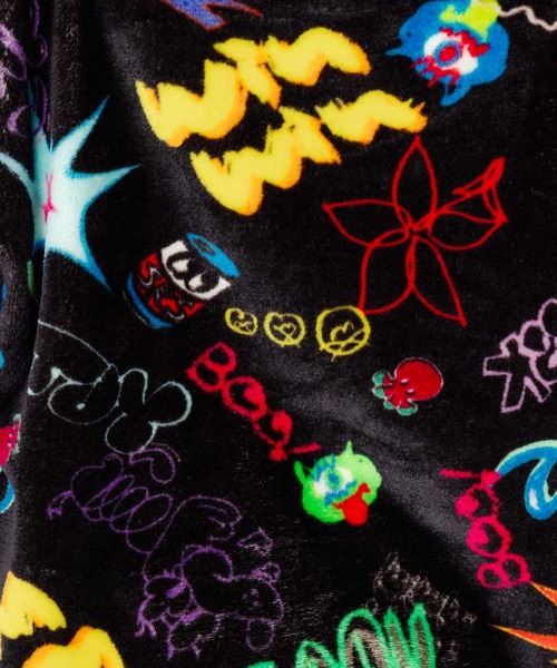 ScoLar（スカラー）の「153780：3柄展開両面フランネルプルオーバー（Tシャツ/カットソー・レディース・オレンジ/ブラック/ブルー・M）」の4枚目の写真