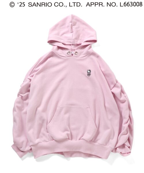 sanrio(サンリオ)の「【ハローキティ】BIGフーディ(パーカー・キッズ・グレー/オフホワイト/ピンク・XX-SMALL/X-SMALL/SMALL/MEDIUM)」の21枚目の写真
