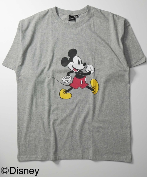 Disney（ディズニー）の「【Disney/ディズニー】プリント オーバーサイズ Tシャツ（Tシャツ/カットソー・メンズ・ネイビー/グレー系その他/ベージュ/ホワイト系その他/チャコール/杢グレー/オフホワイト/ダークグリーン・MEDIUM/LARGE/X-LARGE）」の17枚目の写真