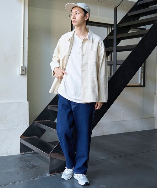 SMITH'S(スミス)の「SMITH’S(スミス)別注ワークジャケット(デニムジャケット・メンズ・ネイビー/オフホワイト/コバルトブルー・S/M/L/XL)」の17枚目の写真