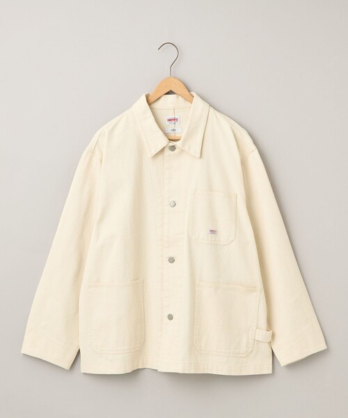 SMITH'S(スミス)の「SMITH’S(スミス)別注ワークジャケット(デニムジャケット・メンズ・ネイビー/オフホワイト/コバルトブルー・S/M/L/XL)」の12枚目の写真