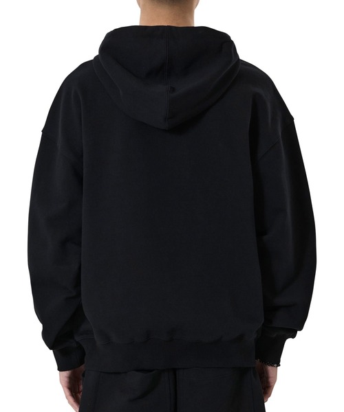 OY(オーワイ)の「『OY/オーワイ』BIG DOLLY HOODIE ZIP UP/ビッグドリージップアップパーカー(パーカー・レディース・ブラック・L/M)」の4枚目の写真