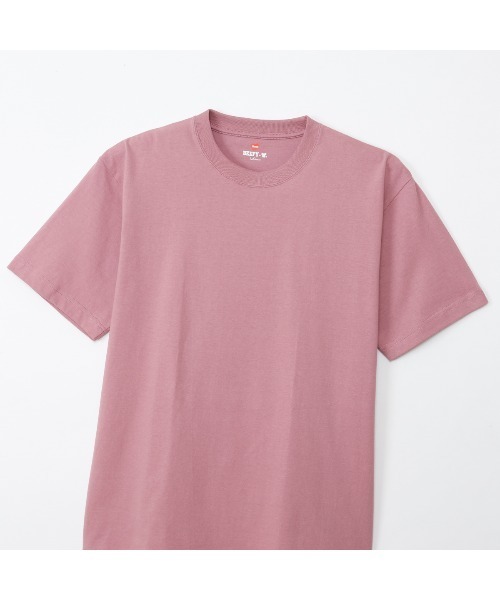 HANES(ヘインズ)の「【HANES/ヘインズ】BEEFY T-SHIRT 1P(Tシャツ/カットソー・メンズ・ダークグリーン/ブラック/ホワイト/ダークブラウン/インディゴブルー/プラム・S/M/XL/L)」の17枚目の写真