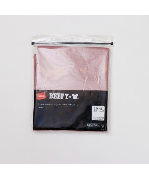 HANES(ヘインズ)の「【HANES/ヘインズ】BEEFY T-SHIRT 1P(Tシャツ/カットソー・メンズ・ダークグリーン/ブラック/ホワイト/ダークブラウン/インディゴブルー/プラム・S/M/XL/L)」の21枚目の写真