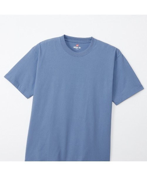 HANES(ヘインズ)の「【HANES/ヘインズ】BEEFY T-SHIRT 1P(Tシャツ/カットソー・メンズ・ダークグリーン/ブラック/ホワイト/ダークブラウン/インディゴブルー/プラム・S/M/XL/L)」の22枚目の写真