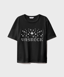 VASROCK（バスロック）の「ステラ クロップ半袖Tシャツ ミッドナイト（Tシャツ/カットソー）」