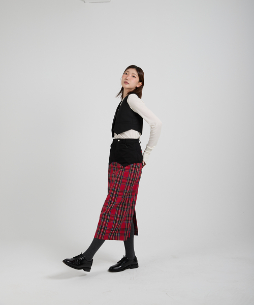 COTTONREBIRTHCLUB(コットンリバースクラブ)の「スタンダードフィットベスト(ブラック)(ベスト・レディース・その他・SMALL/MEDIUM)」の2枚目の写真