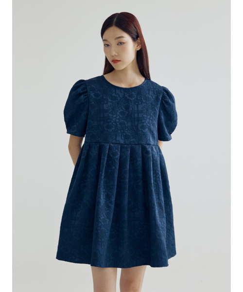 BOMNAL BOUTIQUE(ボムナルブティック)の「3Dミニドレス_ネイビー(ワンピース・レディース・その他・SMALL/MEDIUM)」の2枚目の写真