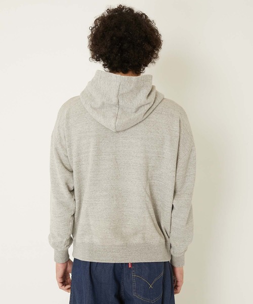HOLLYWOOD RANCH MARKET(ハリウッドランチマーケット)の「スワッシュ HOLLYWOOD peeled off print フーディ(スウェット・メンズ・グレー・M/L/XL/S)」の4枚目の写真